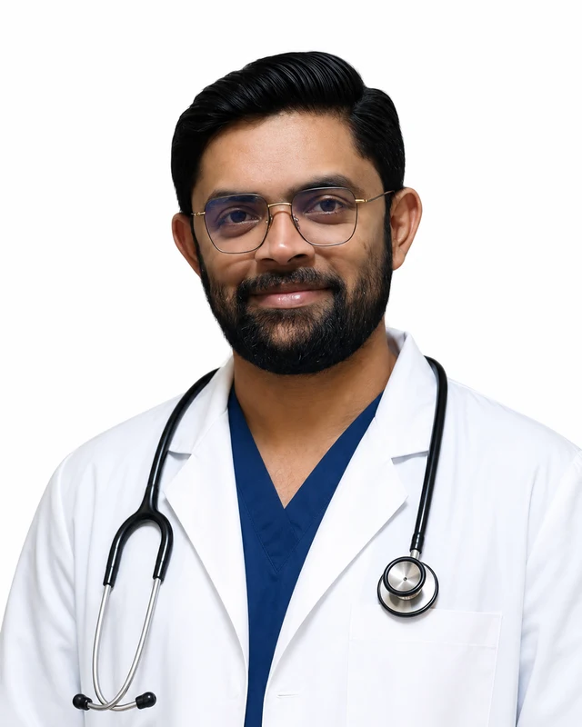Portrait of Dr Keshavanth M